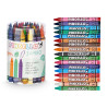 48 PCS SET PLASTIC CRAYON POT