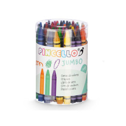 48 PCS SET PLASTIC CRAYON POT