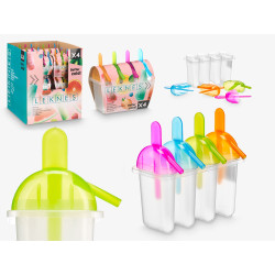 SET 4 STAMPI GHIACCIOLI ASS 4 COLORI