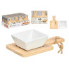 SET 2 BOL SOPORTE APERITIVO CUADRADO