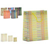 SMALL PLASTIC BAG STRIPES 6 MODELS MIX