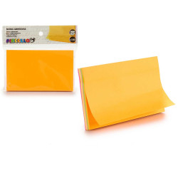 NOTES ADHESIVES GRANDE COULEURS ASSORTIS
