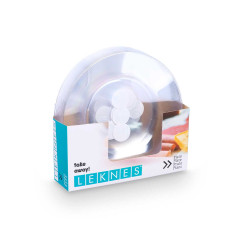 PIATTO ROTONDO GRANDE TRASPARENTE 27,5CM DIAM