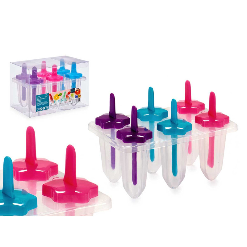 GLACIERE PLASTIQUE 6 CREUX FORME FLEUR