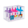 GLACIERE PLASTIQUE 6 CREUX FORME FLEUR