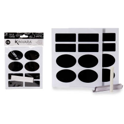 SET 16 BLACKBOARD STICKER AND CHALK