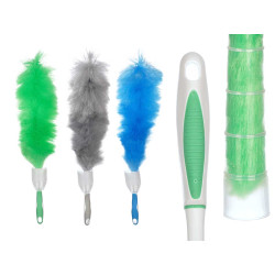 DUSTER MICROFIBER ASSORTED 3 COLOURS