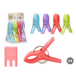 SET 4 PINZE ASS 4 COLORI