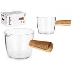 PANELA VIDRO BOROSILICATO COM PEGA MADEIRA 100ML