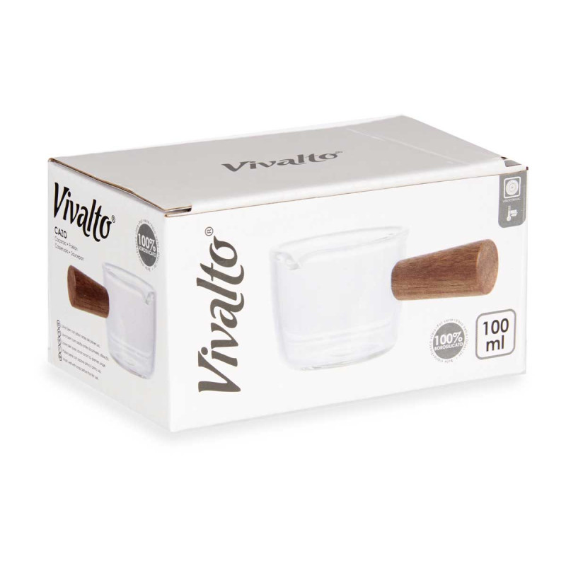 PANELA VIDRO BOROSILICATO COM PEGA MADEIRA 100ML