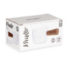 PANELA VIDRO BOROSILICATO COM PEGA MADEIRA 100ML