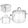 CAÇAROLA VIDRO BOROSILICATO 1000ML 