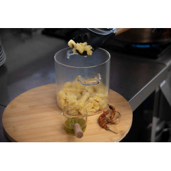 1000ML BOROSILICATE GLASS COOKWARE