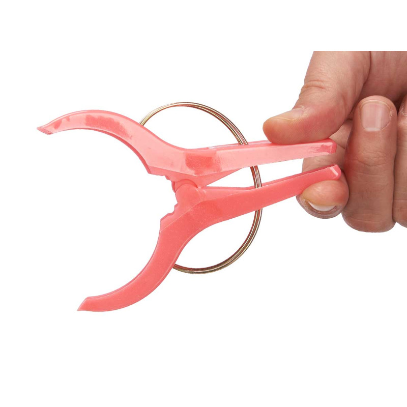 SET 4 TWEEZERS ASSORTED 4 COLOURS