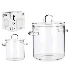 OLLA DE BOROSILICATO 2200ML