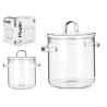2200ML BOROSILICATE GLASS COOKWARE