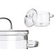 CAÇAROLA VIDRO BOROSILICATO 2200ML 