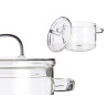2200ML BOROSILICATE GLASS COOKWARE