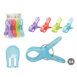 SET 4 PINZE ASS 4 COLORI GRD