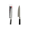 COLTELLO GRANDE ACCIAIO MANICO NERO