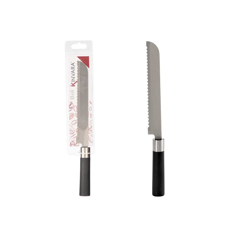 COLTELLO SEGHETTA ACCIAIO NERO