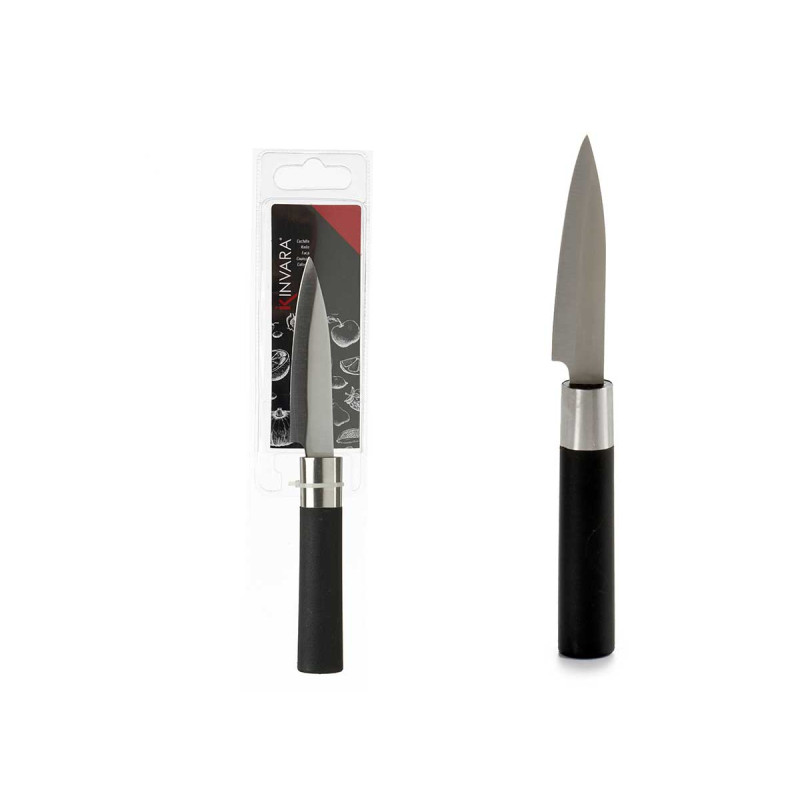 PEELER KNIFE STEEL BLACK GRIP