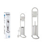 ESCOBILLERO METAL ALTO CROMADO