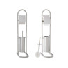 ESCOBILLERO METAL ALTO CROMADO