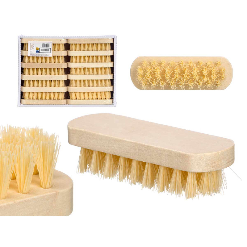 BROSSE À RÉCURER EN BOIS