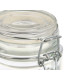 FRASCO VIDRO QUADRADO FECHO HERMETICO 200ML