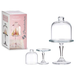 TARTERA MINI PATISSERIE LISA CON PIE Y TAPA