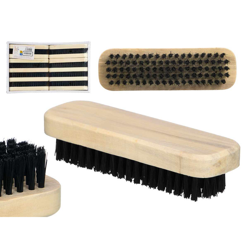 BROSSE À CHAUSSURES EN BOIS