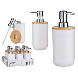 DOSEADOR BRANCO COM BAMBU