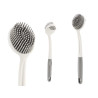 ESCOVA DE SILICONE COM CABO