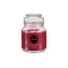BOUGIE COUVERCLE VERRE POMME CANNELLE 28