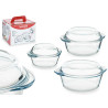 SET 3 CASSERUOLE BORCAM 840ML + 1450ML + 2100ML