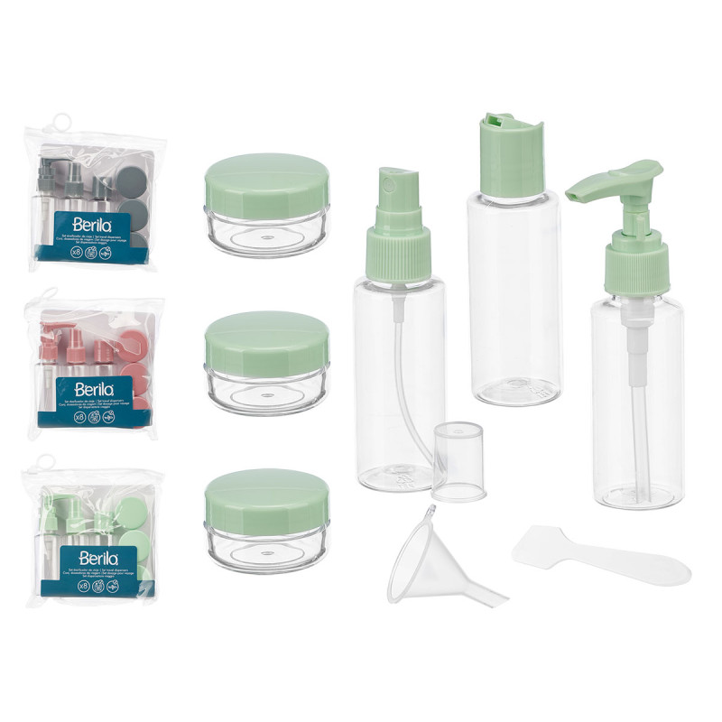 SET DOSATORI VIAGGIO ASS 3 COLORI 