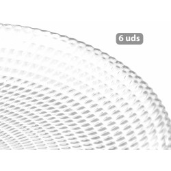 SET 6 19CM GENERATION SIDE PLATES 