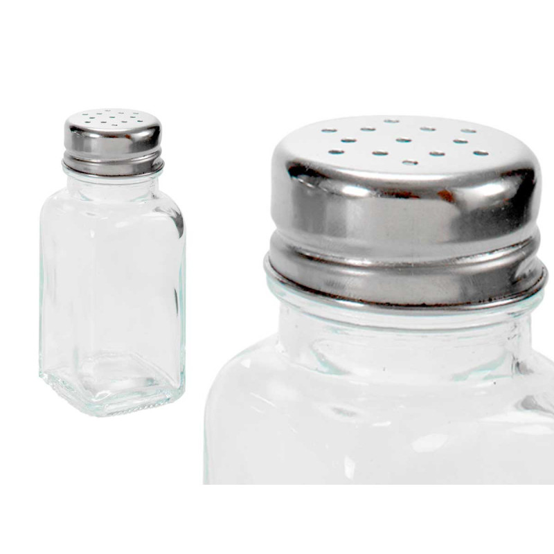 SET 4 POT A EPICES VERRE 70ML