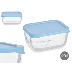 FIAMBRERA SNOW BOX TAPA AZUL 420ML