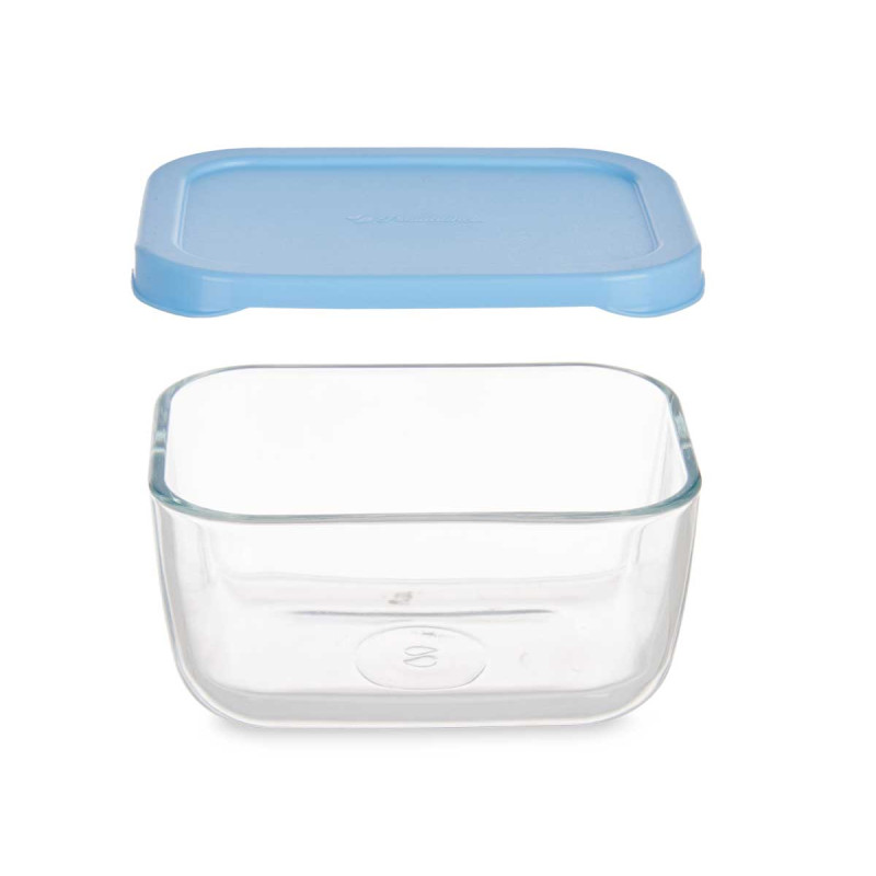 RÉCIPIENT STOCK/ALIMENTS COUV SNOW BOX BLEU 420ML