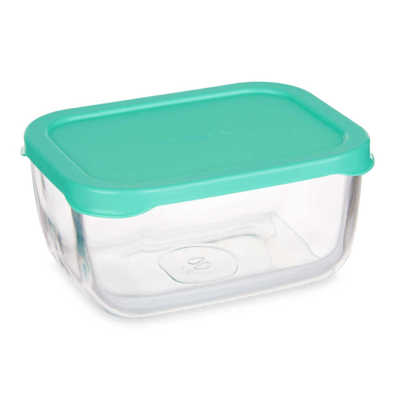 BOÎTE À LUNCH COUVERCLE VERT SNOW BOX 420 ML
