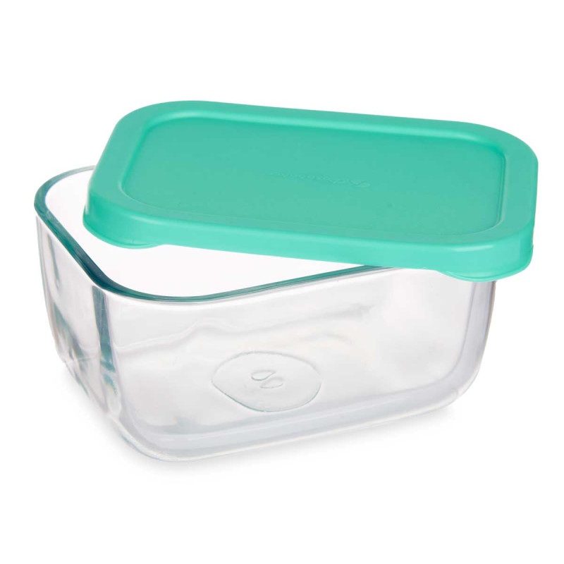 BOÎTE À LUNCH COUVERCLE VERT SNOW BOX 420 ML