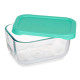 BOÎTE À LUNCH COUVERCLE VERT SNOW BOX 420 ML