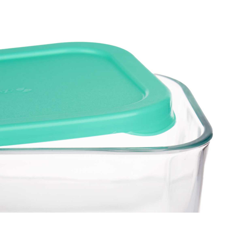 BOÎTE À LUNCH COUVERCLE VERT SNOW BOX 420 ML