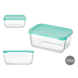 RÉCIPIENT STOCK/ALIMENTS COUV SNOW BOX VERT 790ML