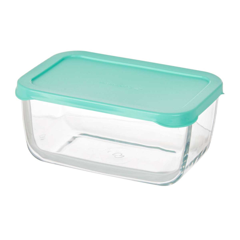 RÉCIPIENT STOCK/ALIMENTS COUV SNOW BOX VERT 790ML