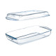 PLATEAU AVEC COUVERCLE BORCAM 1950ML