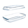 TRAY WITH LID BORCAM 1950ML