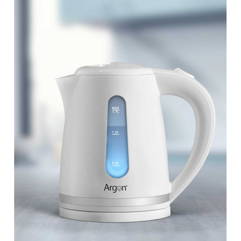 WHITE KETTLE 2000W 1,7L 